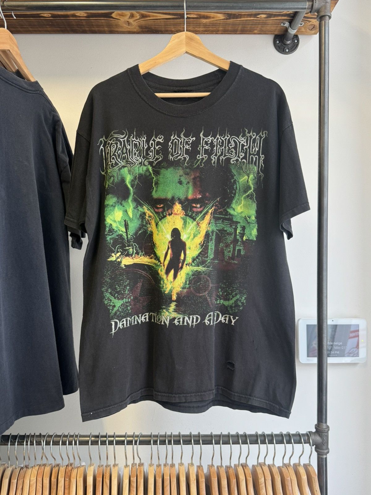 Band Tees 2000s Cradle Of Filth “Thank God For Suffering” T-shirt Size US L / EU 52-54 / 3 - 1 Thumbnail