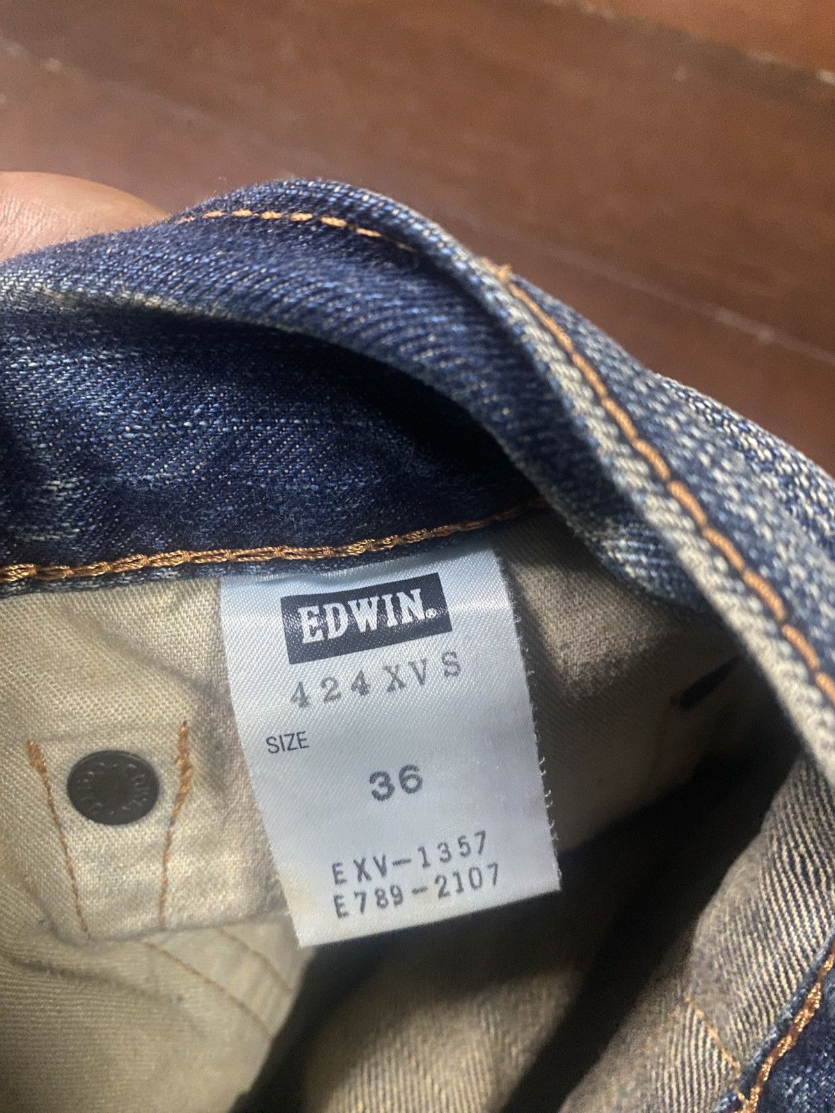 If Six Was Nine Japanese Edwin Exclusive Flared Distressed Jeans wide leg Size US 39 - 18 Thumbnail