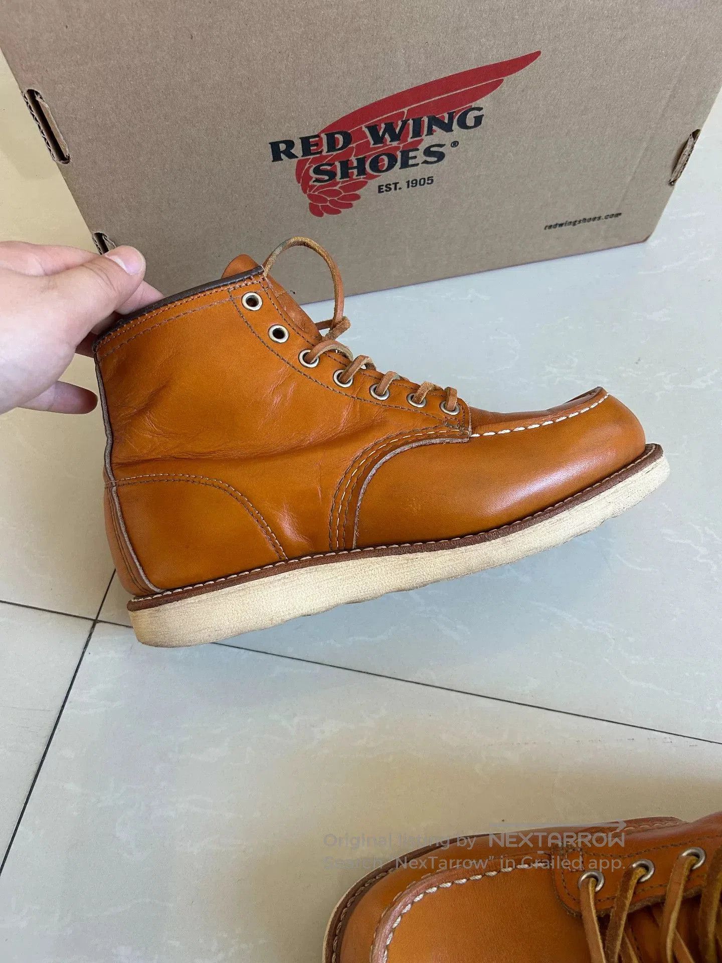 Red Wing red wing heritage 9875 copper rough and tough. Size US 5.5 / EU 38 - 3 Thumbnail