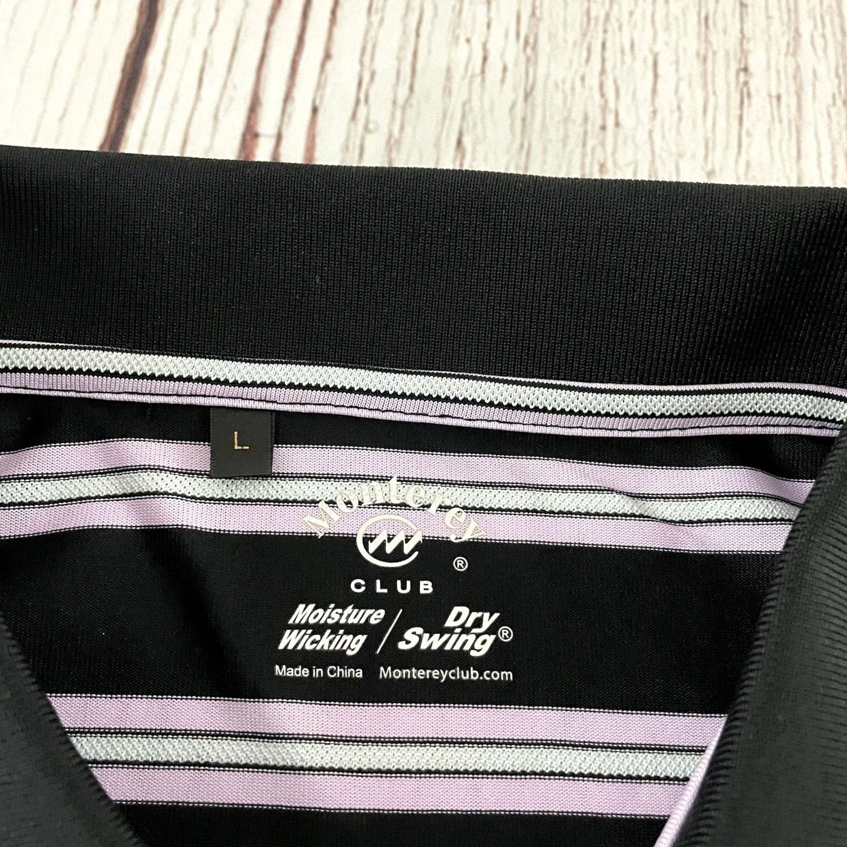 Vintage Monterey Shirt Polo Striped Short Sleeve Button-Up Men L Black Size US L / EU 52-54 / 3 - 4 Thumbnail