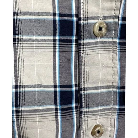 Eddie Bauer Eddie Bauer Travex Shirt Mens Medium Grey Plaid Classic Fit Button Down Hiking Size US M / EU 48-50 / 2 - 7 Thumbnail