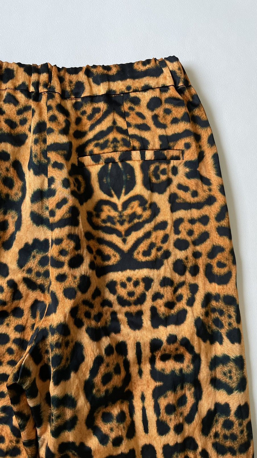 Dries Van Noten S/S 20 Leopard Print Pants Size 26" / US 2 / IT 38 - 13 Thumbnail
