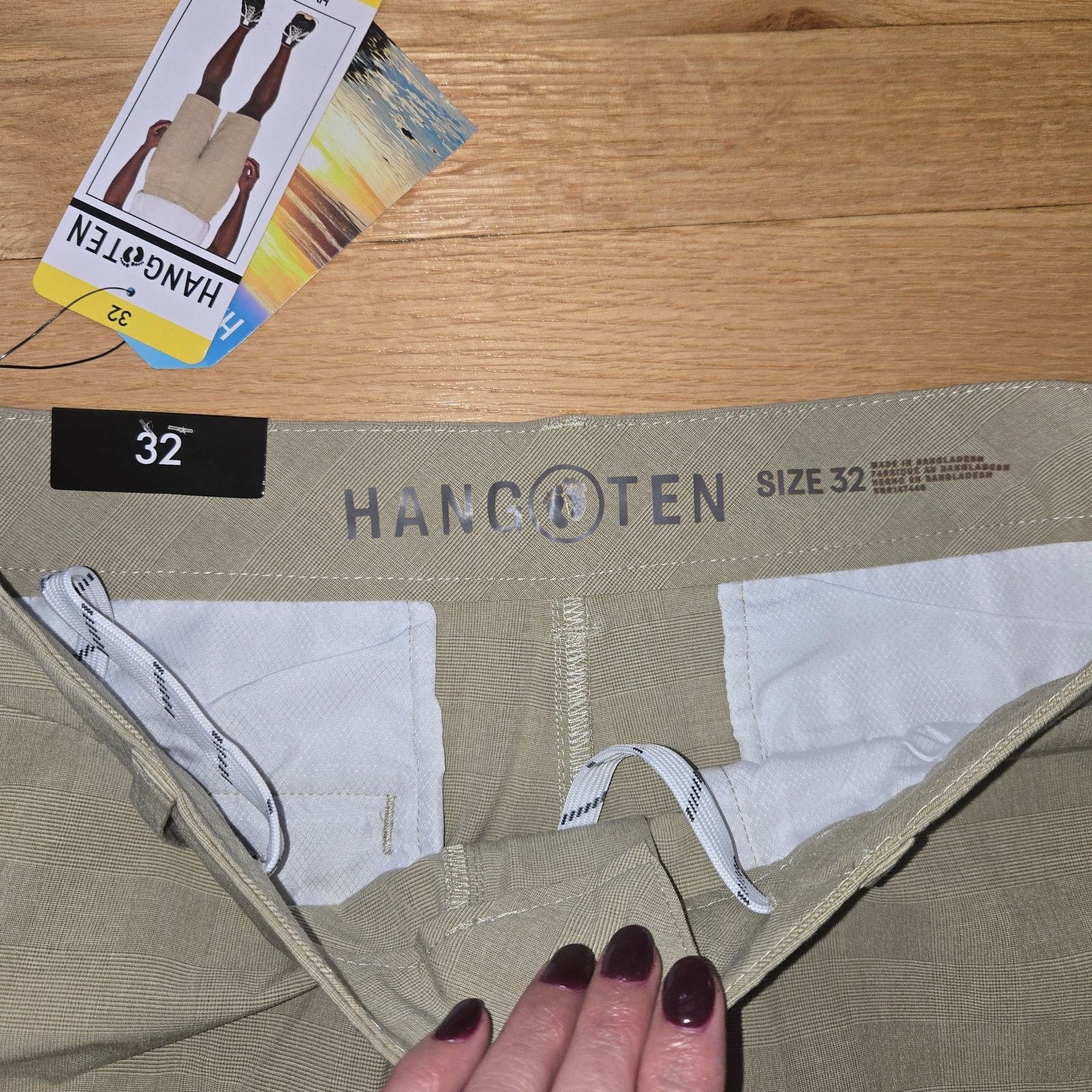 Hang Ten NWT Hang Ten Hybrid Short sz 32 twill Size US 32 / EU 48 - 3 Thumbnail