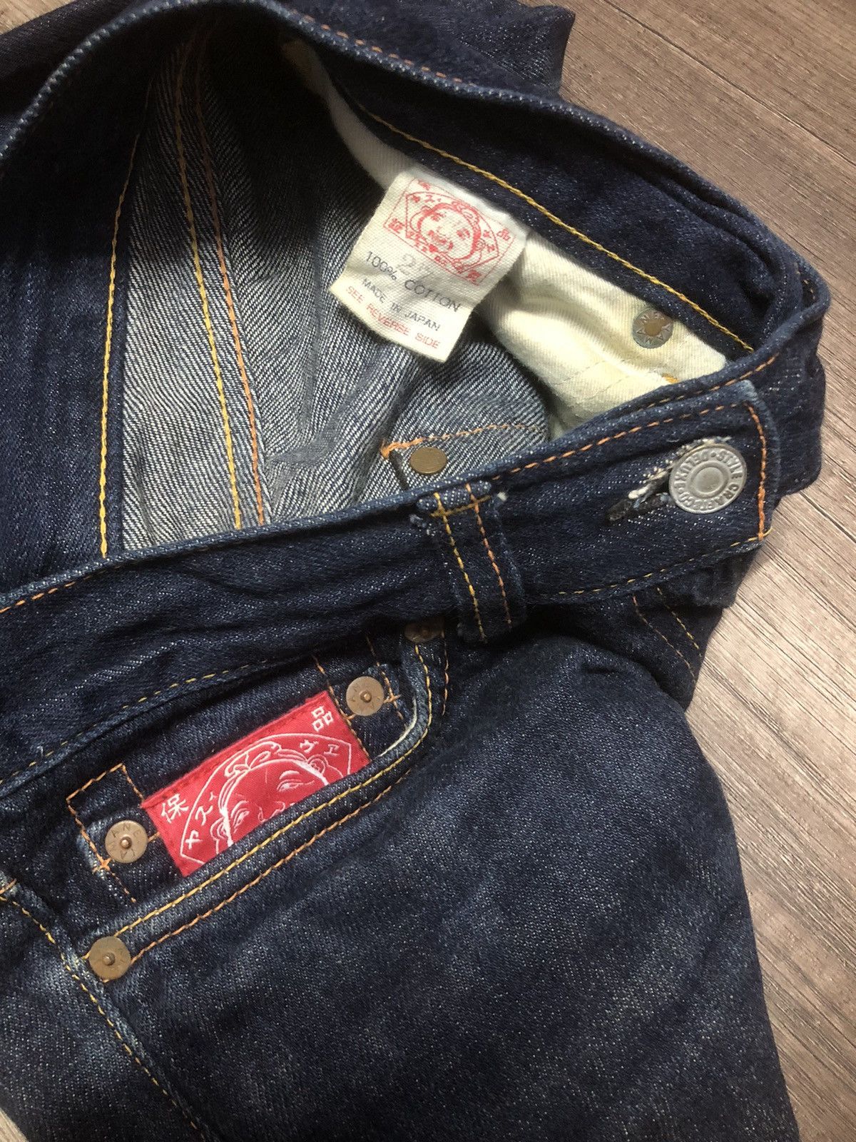 Evisu × Japanese Brand Evisu Donna Jeans Size 32" / US 10 / IT 46 - 3 Thumbnail