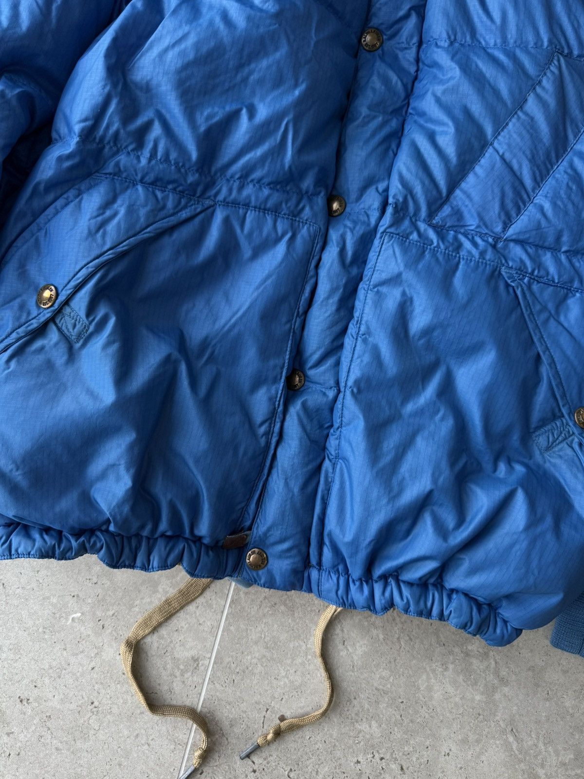 Polo Ralph Lauren Vintage 90’s Blue Polo Ralph Lauren Puffer Jacket With Hood Size US L / EU 52-54 / 3 - 7 Thumbnail
