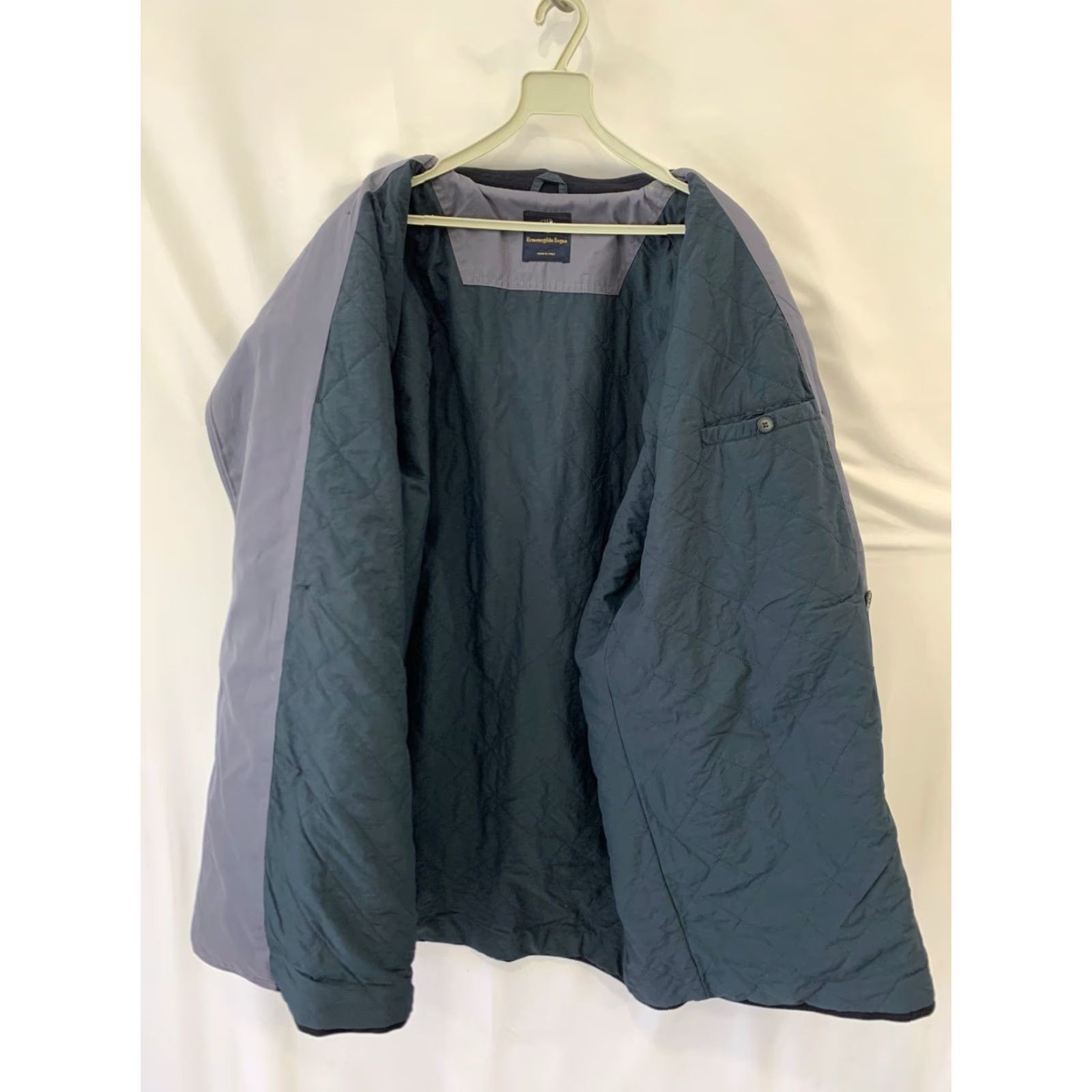 Ermenegildo Zegna Ermenegildo Zegna Yachting Navy Peacoat Wool Jacket Made in Italy 2XL Mens Navy Wool Peacoat Yachting Collection 1990s Mens Size US XXL / EU 58 / 5 - 5 Thumbnail