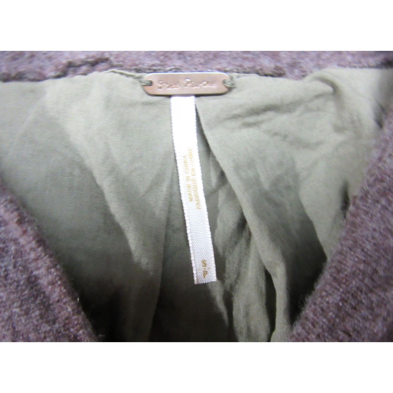 Free People Free People Sweater Womens Small Brown Wool Toggle Cardigan Cable Knit Longline Size S / US 4 / IT 40 - 3 Thumbnail