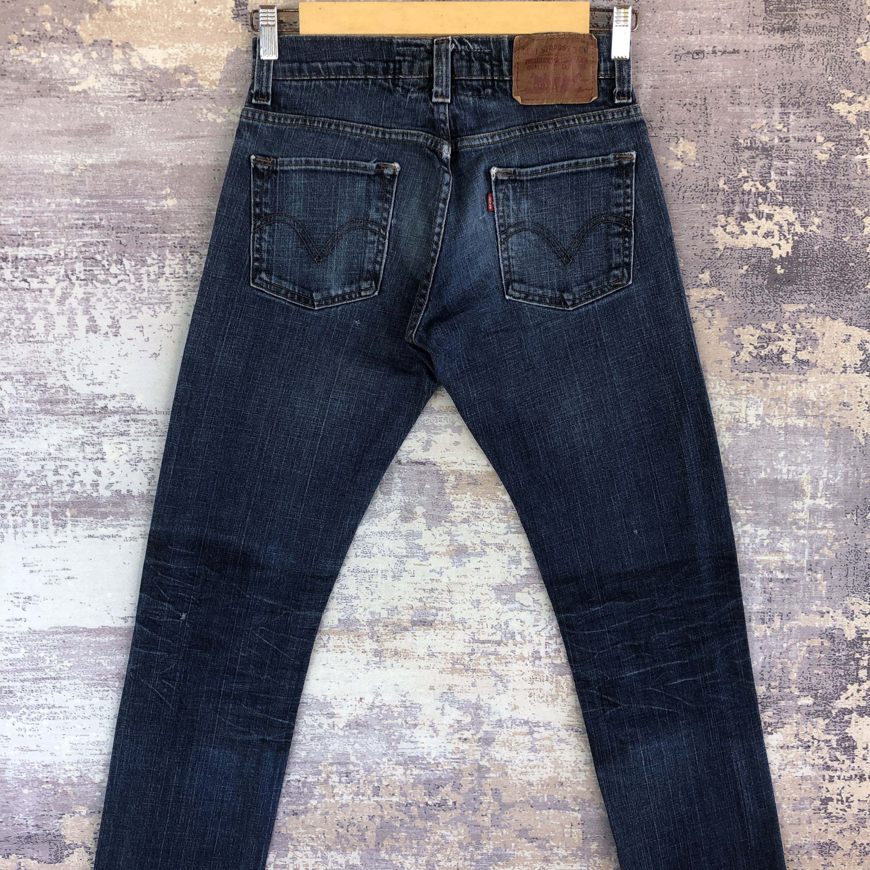 Levi's Vintage Levis 511 Jeans Levi's Distressed Skinny Slim Denim Size 28" / US 6 / IT 42 - 4 Thumbnail