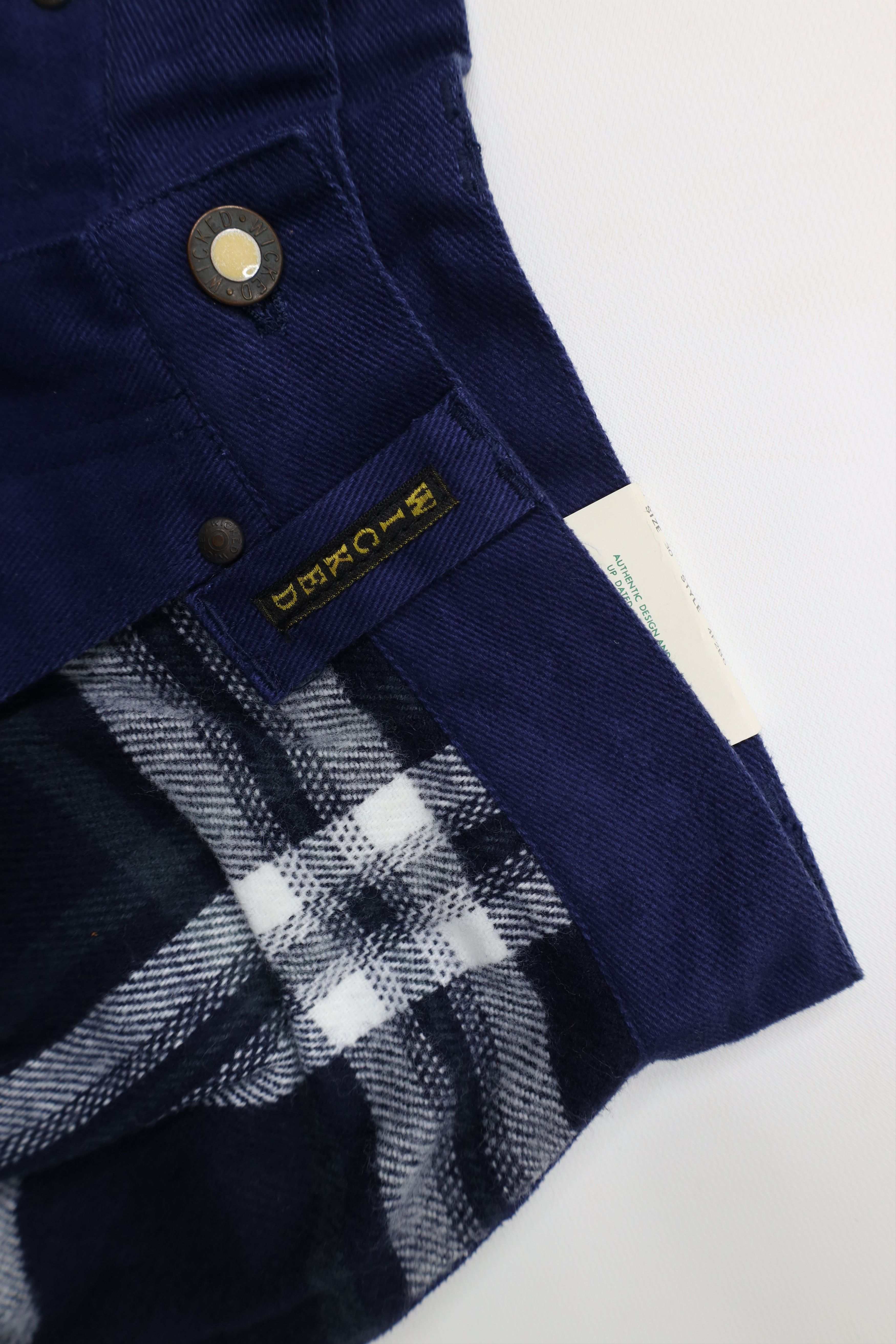 Vintage Deadstock Vintage 90s Streetwear Trim Baggy Big Pocket Jeans Size US 30 / EU 46 - 8 Thumbnail