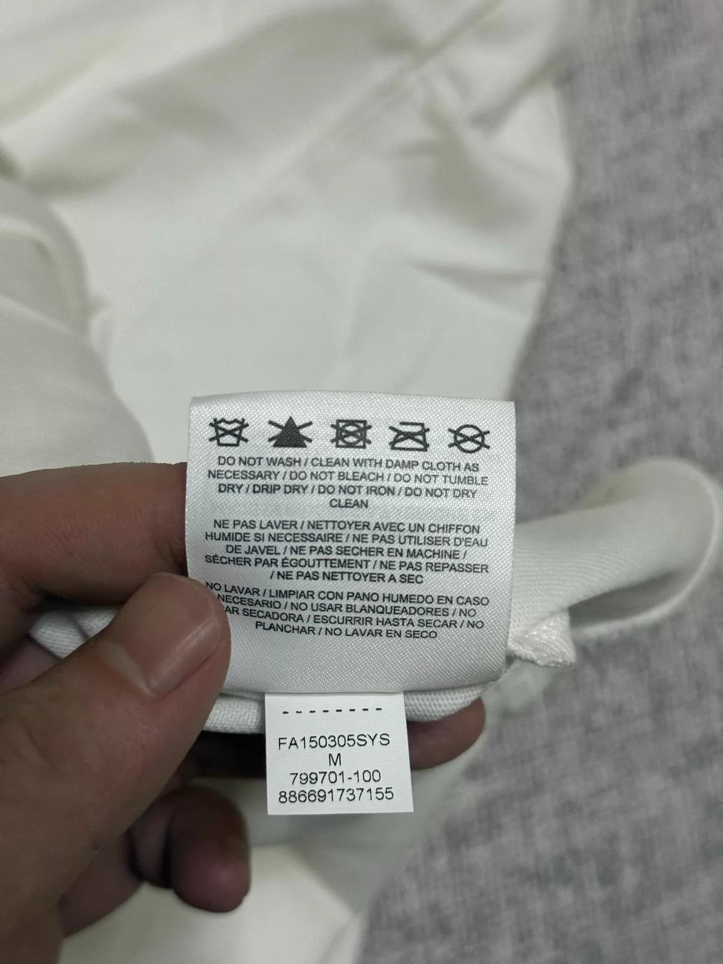 Supreme Supreme Jordan Short Sleeve Tee White M Rare Size US M / EU 48-50 / 2 - 6 Thumbnail