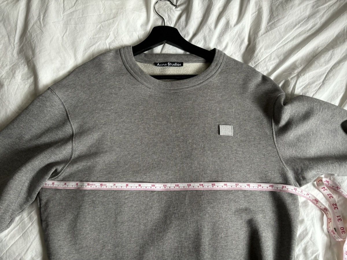 Acne Studios GREY COTTON SWEATSHIRT Size US M / EU 48-50 / 2 - 3 Thumbnail