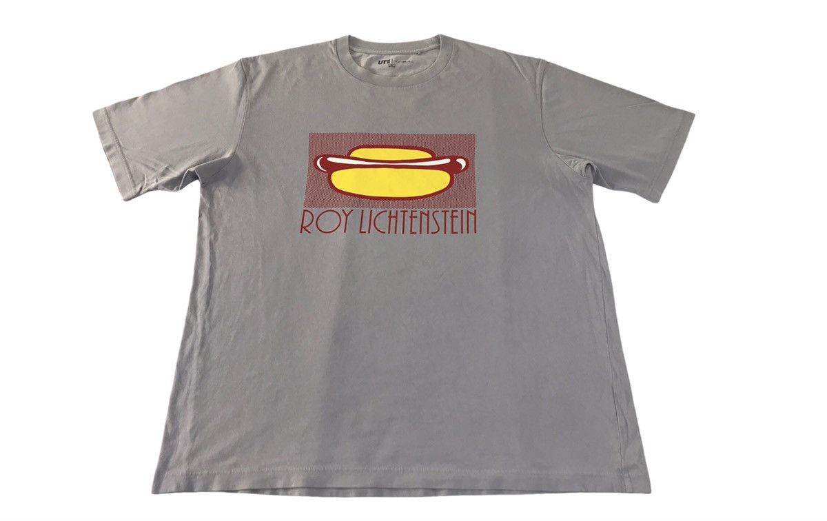 Other Roy Linchestein Big Hot Dog Logo Spell Out Printed Tee Size US XL / EU 56 / 4 - 1 Thumbnail