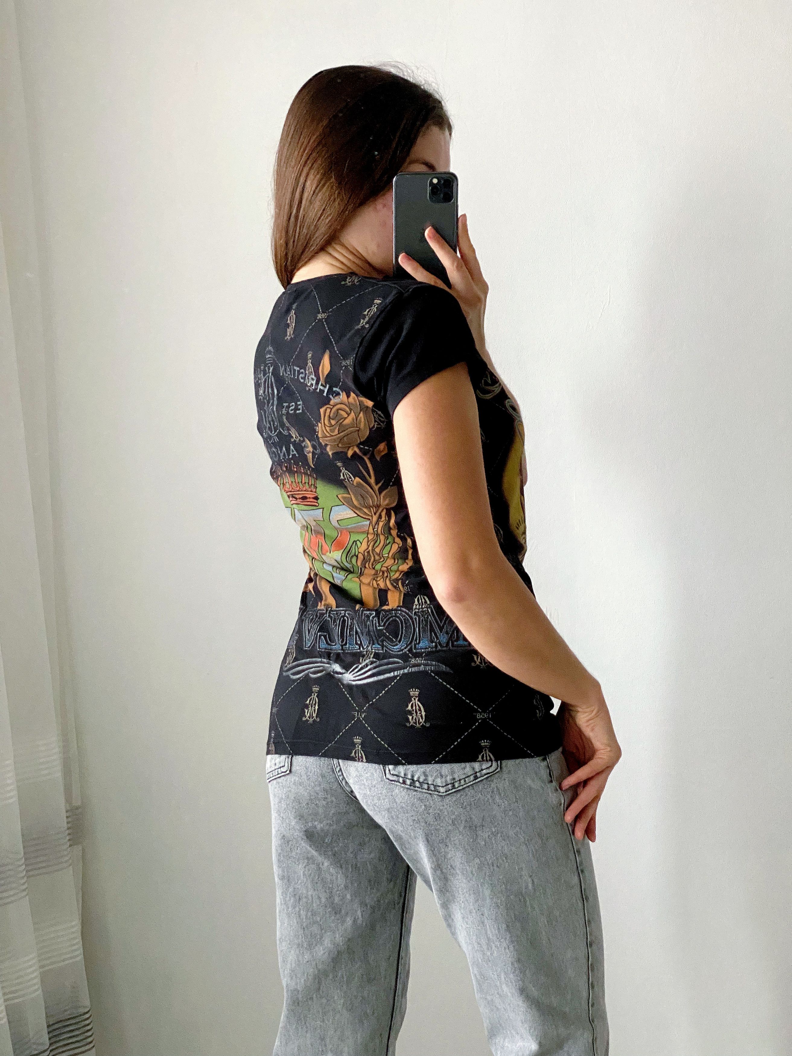 Christian Audigier × Ed Hardy × Vintage Christian Audigier T-Shirt Celebrate Life Ed Hardy Size M / US 6-8 / IT 42-44 - 18 Thumbnail