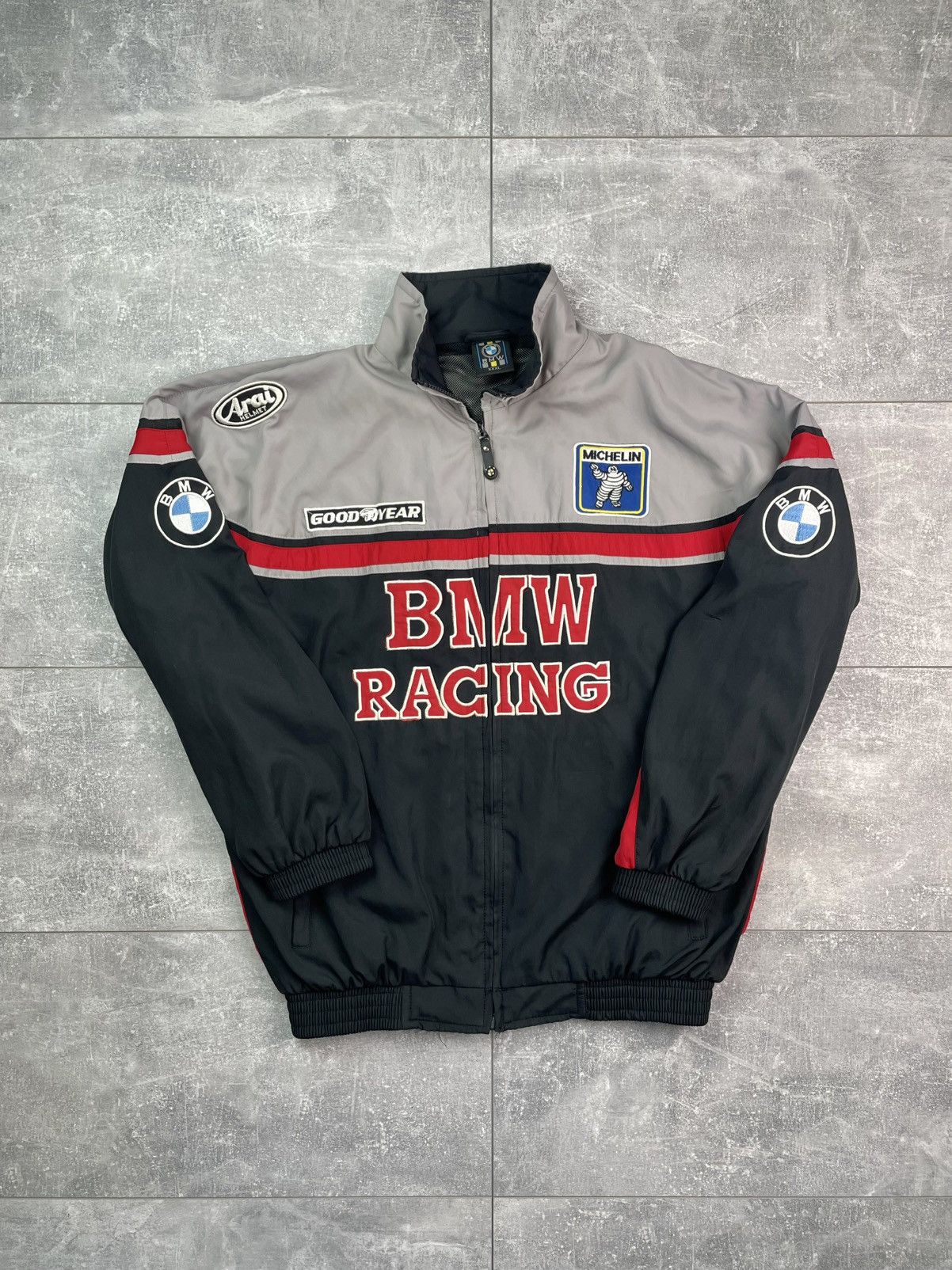 BMW BMW Racing Jacket Adult Fully Embroidered F1 Jacket Vintage Size US XL / EU 56 / 4 - 1 Thumbnail