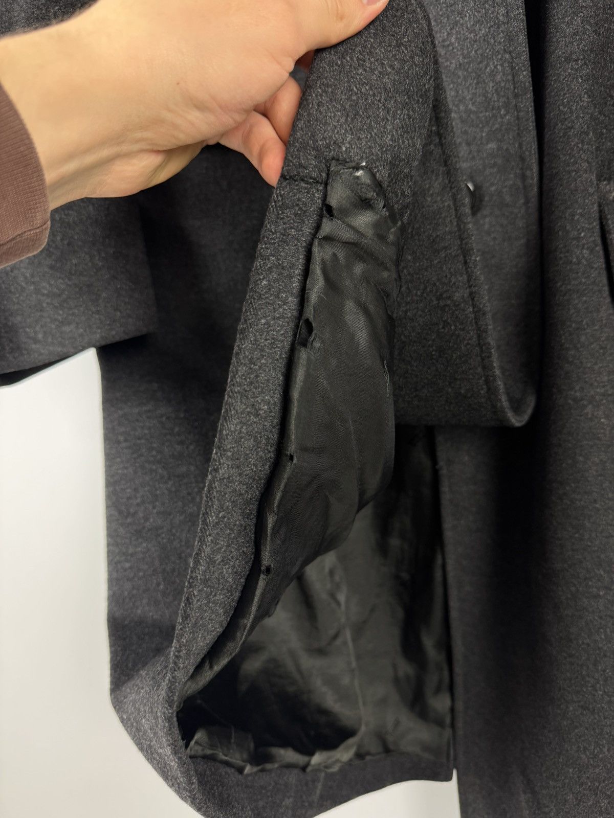 Herno Herno x Fein Kaller Wool/Cashmere Over Coat Size US M / EU 48-50 / 2 - 20 Thumbnail