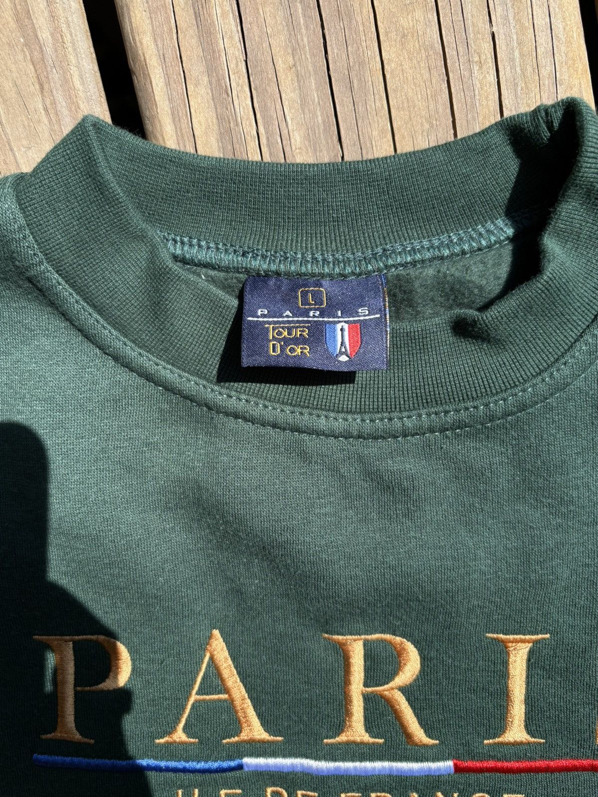 Vintage Paris SweatShirt Size US L / EU 52-54 / 3 - 6 Thumbnail