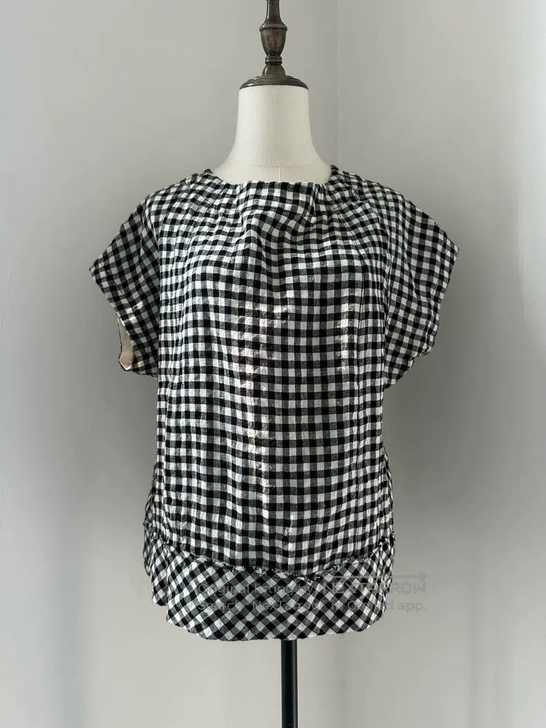Comme des Garcons Comme Des Garcons Line plaid short sleeve Size M / US 6-8 / IT 42-44 - 4 Thumbnail