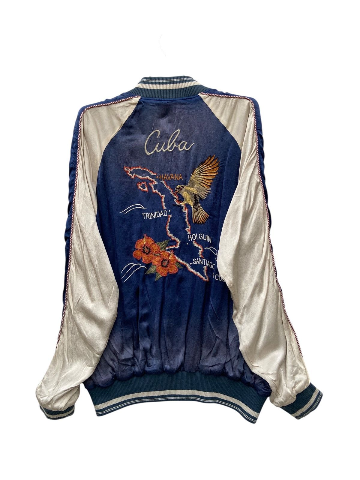 Japanese Brand GOA Japan Reversible Rayon Sukajan Size US L / EU 52-54 / 3 - 2 Thumbnail