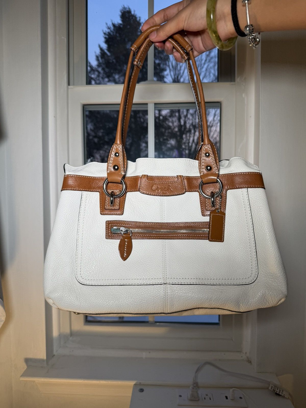 Coach Authentic Vintage Coach Penelope Satchel in cream Size ONE SIZE - 2 Thumbnail