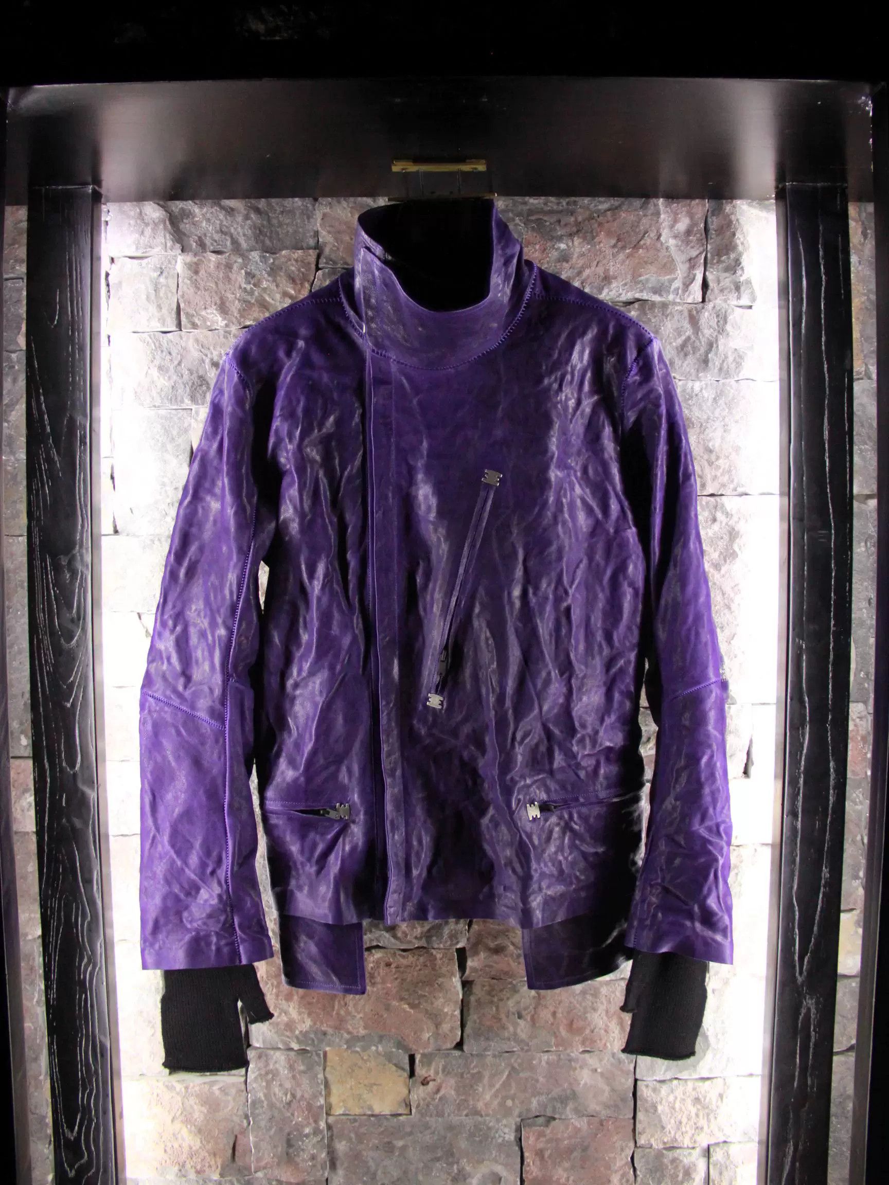 Isaac Sellam Experience Isaac Sellam Experience Purple Heavy Coats Men l Size US L / EU 52-54 / 3 - 1 Thumbnail