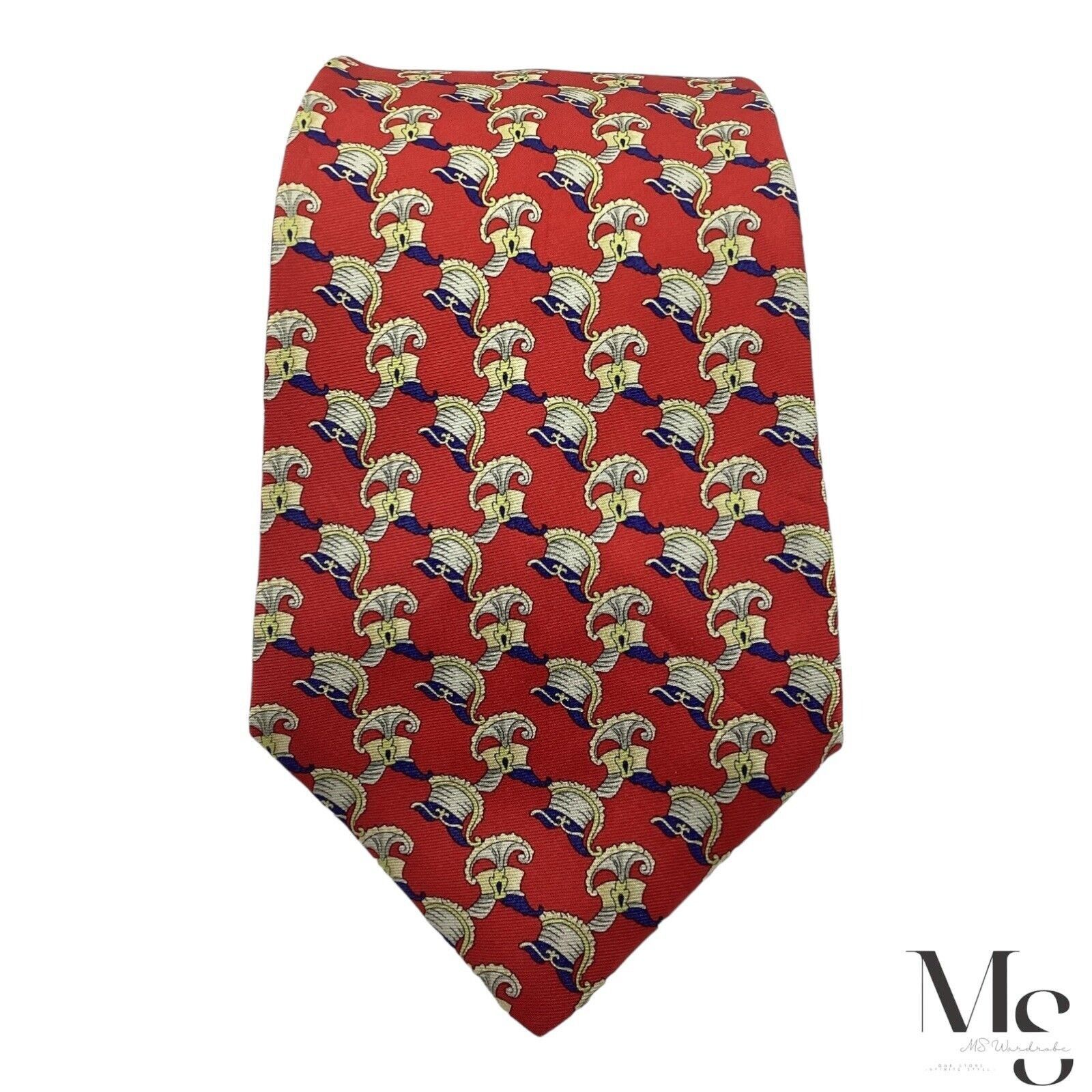 Other THE METROPOLITAN MUSEUM OF ART Red Royal Knight Helmet Silk Size ONE SIZE - 3 Thumbnail
