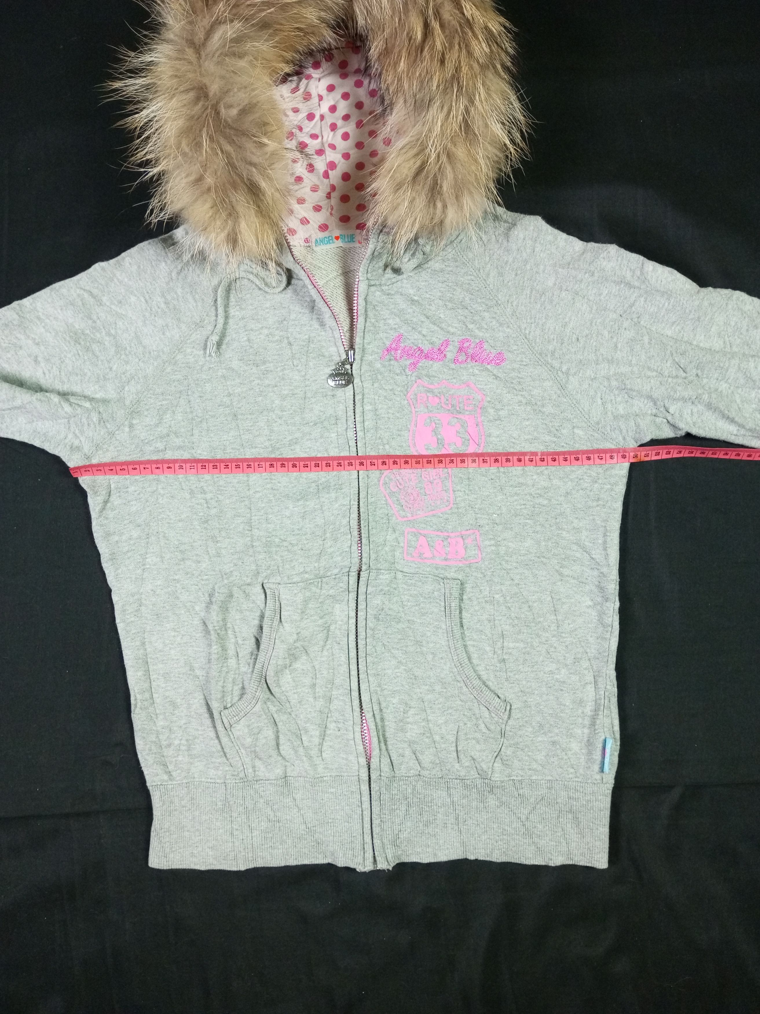 Angel Blue Women’s Size L on tag 00s Angel Blue Fur Hoodie Size L / US 10 / IT 46 - 12 Thumbnail