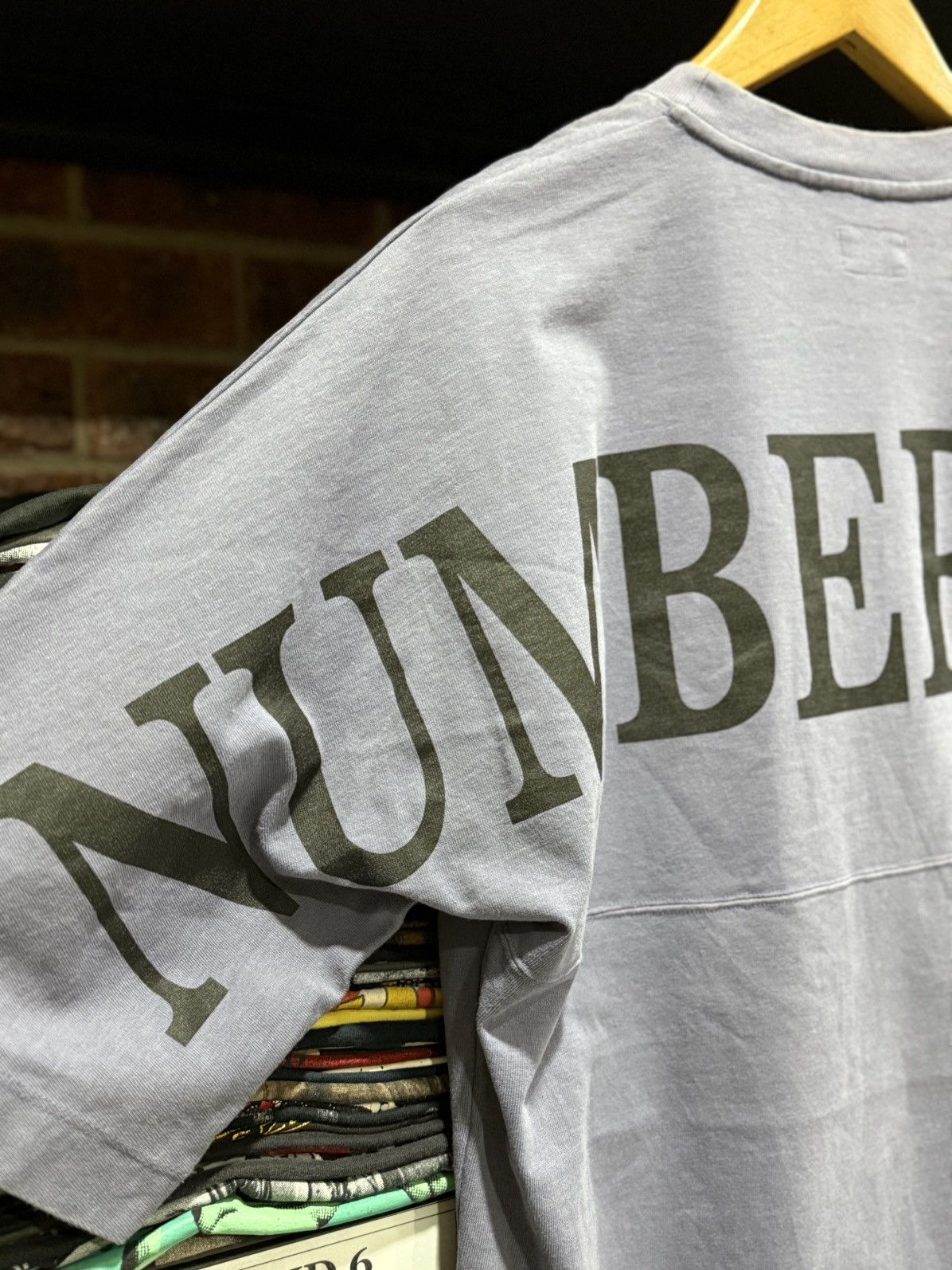 Number (N)ine Number Nine Japan Faded Tee Size US L / EU 52-54 / 3 - 3 Thumbnail