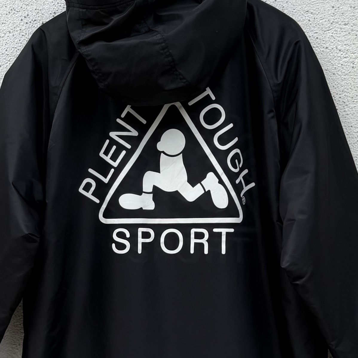 Vintage Vtg 90s Plenty Tough Sport Lined Fleece Nylon Parka Jacket in Black, Men's (Size M) — image 2 of 6