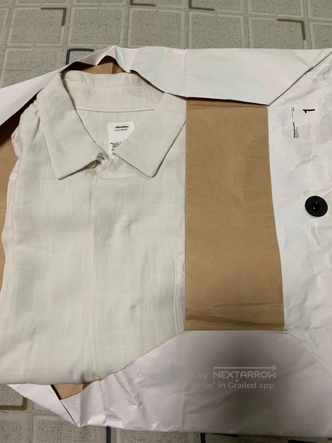 Visvim visvim 20SS Free Edge Short-Sleeve Shirt. Size US S / EU 44-46 / 1 - 8 Thumbnail