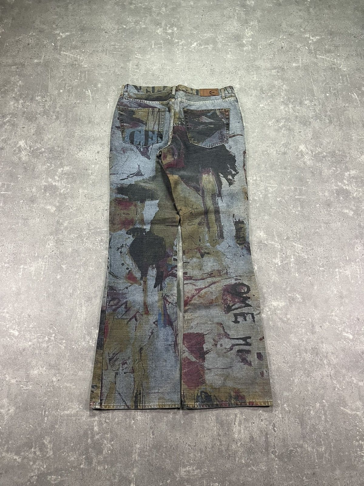 Just Cavalli Just Cavalli Archive Napoleon Flared Denim Jeans 34 36 Size US 34 / EU 50 - 2 Thumbnail