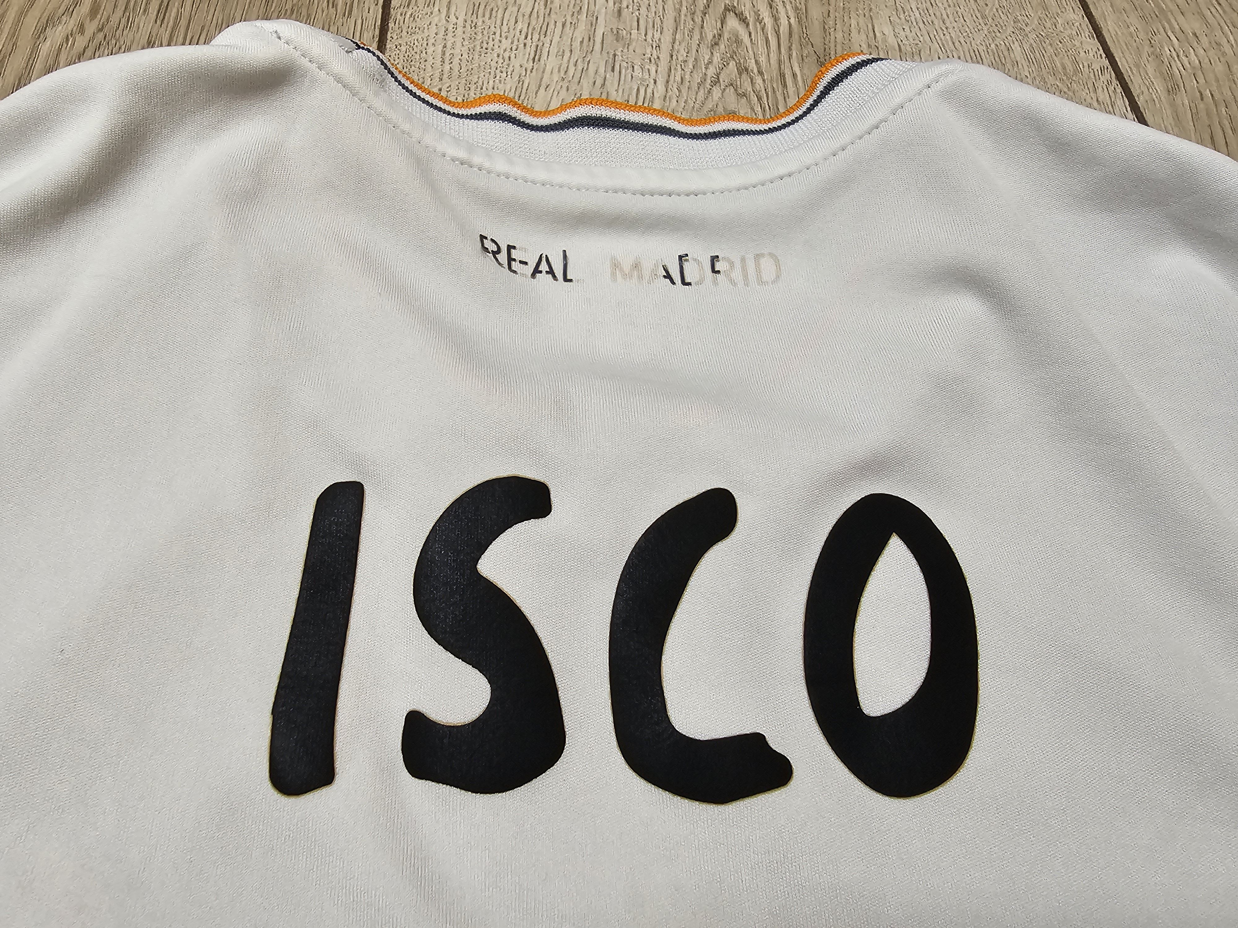 Adidas REAL MADRID 2013 2014 HOME ISCO FOOTBALL SHIRT SOCCER JERSEY Size US M / EU 48-50 / 2 - 6 Thumbnail