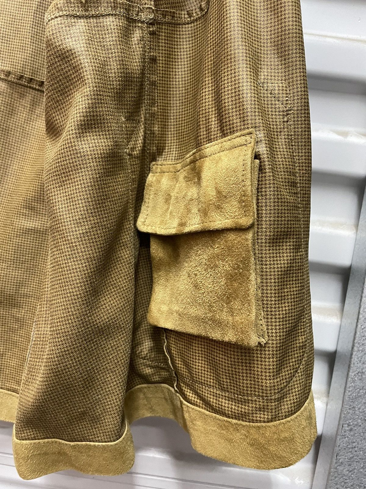 Cifonelli Suede Blazer Jacket Perforated Sleeves Made in Italy Size US XL / EU 56 / 4 - 11 Thumbnail