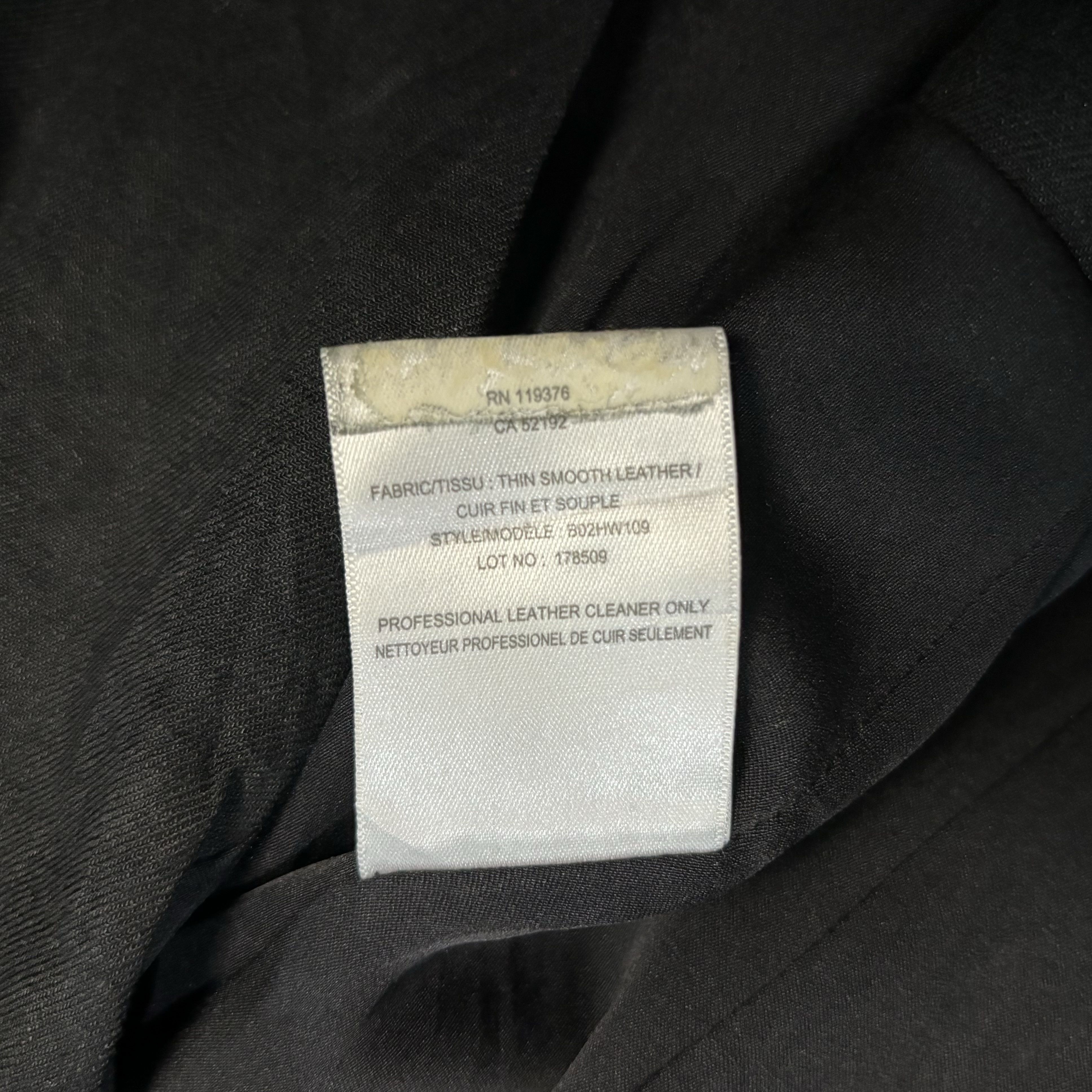 Helmut Lang Helmut Lang Bleecker Leather Jacket Size S / US 4 / IT 40 - 8 Thumbnail