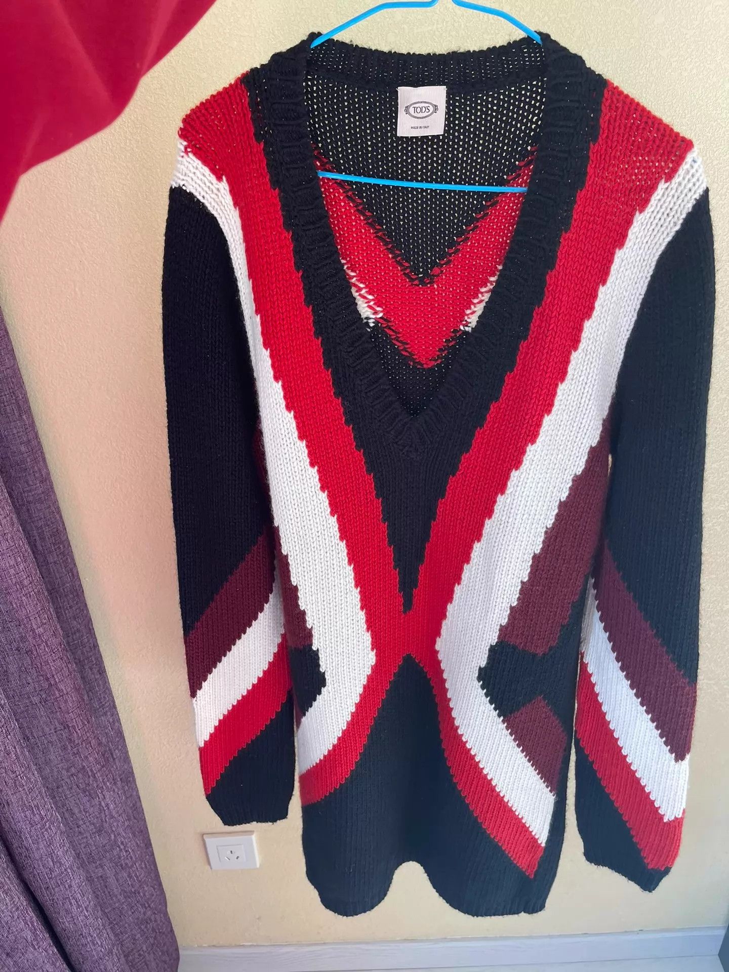 Tod's TODS women's Merino wool M sweater worn 2x like new Size M / US 6-8 / IT 42-44 - 1 Thumbnail
