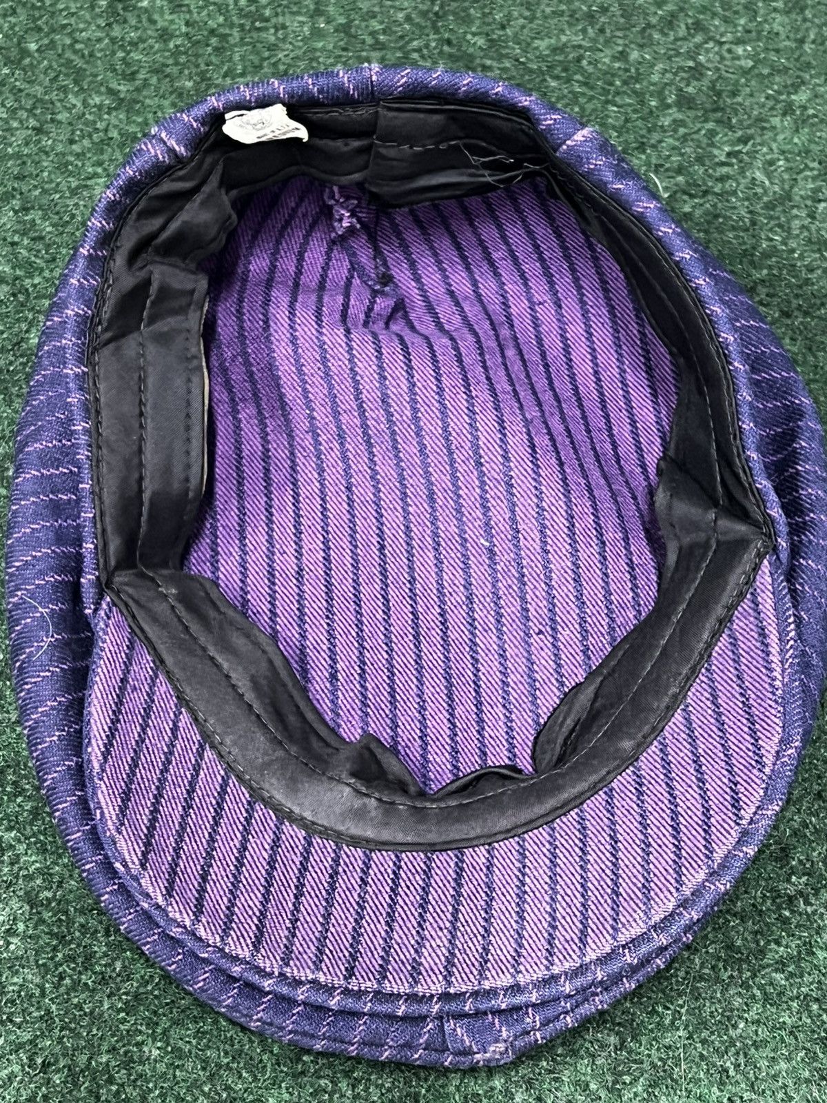 Vintage Vintage Pinstripe Newsboy Cap Size ONE SIZE - 4 Thumbnail