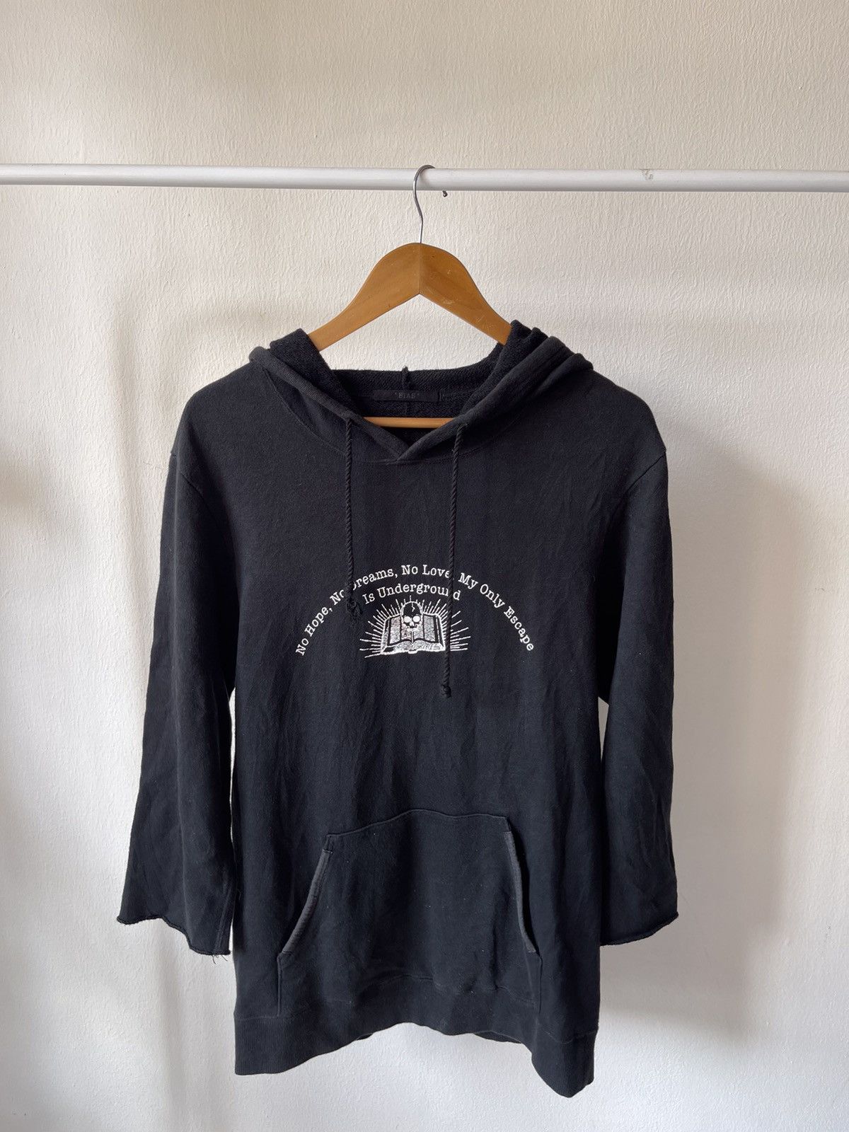 If Six Was Nine × Japanese Brand × Le Grande Bleu (L.G.B.) Bias ‘ NoHopeNoDreamsNoLove’ Hoodie Size US M / EU 48-50 / 2 - 3 Thumbnail