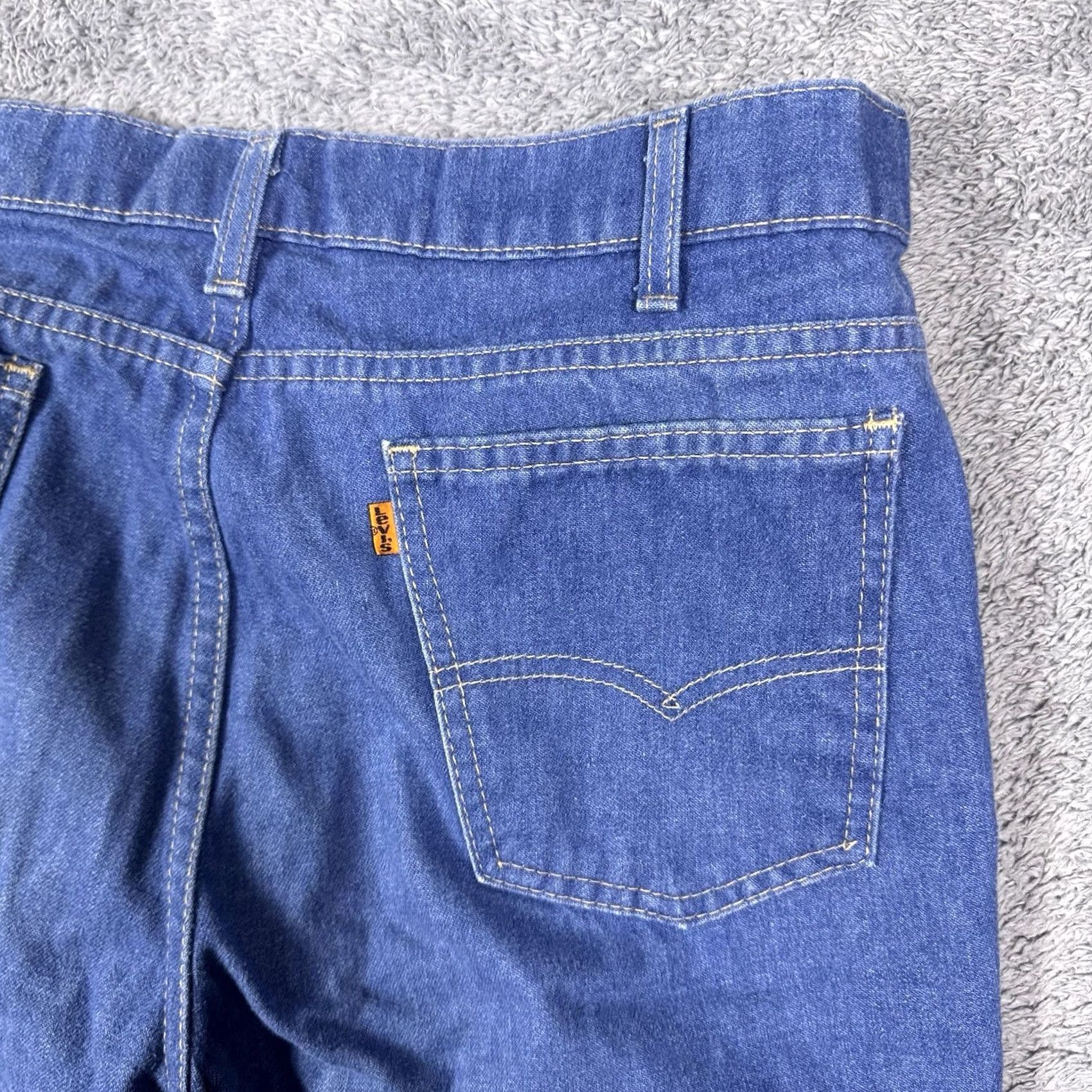 Levi's Vintage Orange Tab Levis Jeans Mens 36x27 Bootcut USA Made Denim 1988 80s 405 - 90s Size US 36 / EU 52 - 2 Thumbnail