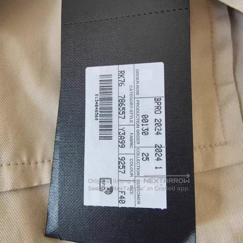 Saint Laurent Paris Saint Laurent Paris Solid color zipper lapel mid-length lo Size S / US 4 / IT 40 - 5 Thumbnail