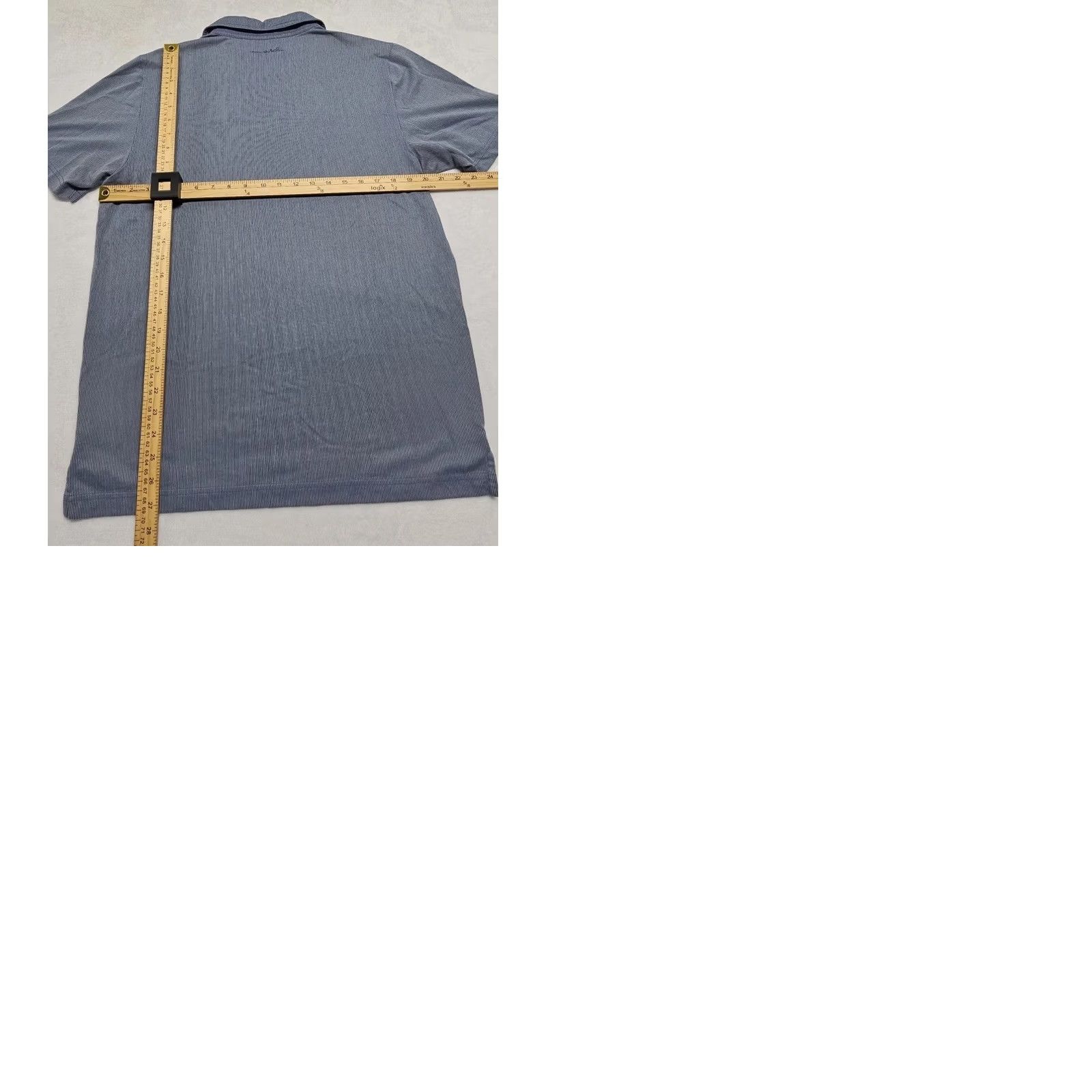 TravisMathew Travis Mathew Men’s Polo Golf Shirt Size M Blue Striped Short Sleeve Polo Shirt Mens Golf Shirt Size US M / EU 48-50 / 2 - 9 Thumbnail