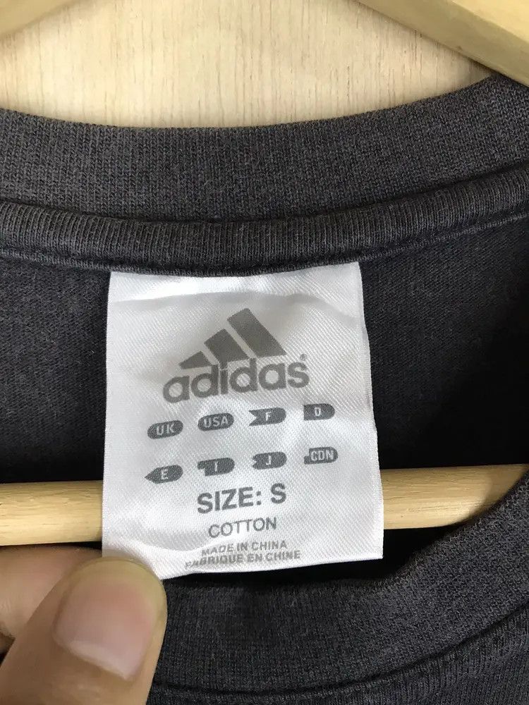 Adidas Vintage Y2K Adidas All Black Tshirts Size US S / EU 44-46 / 1 - 6 Thumbnail