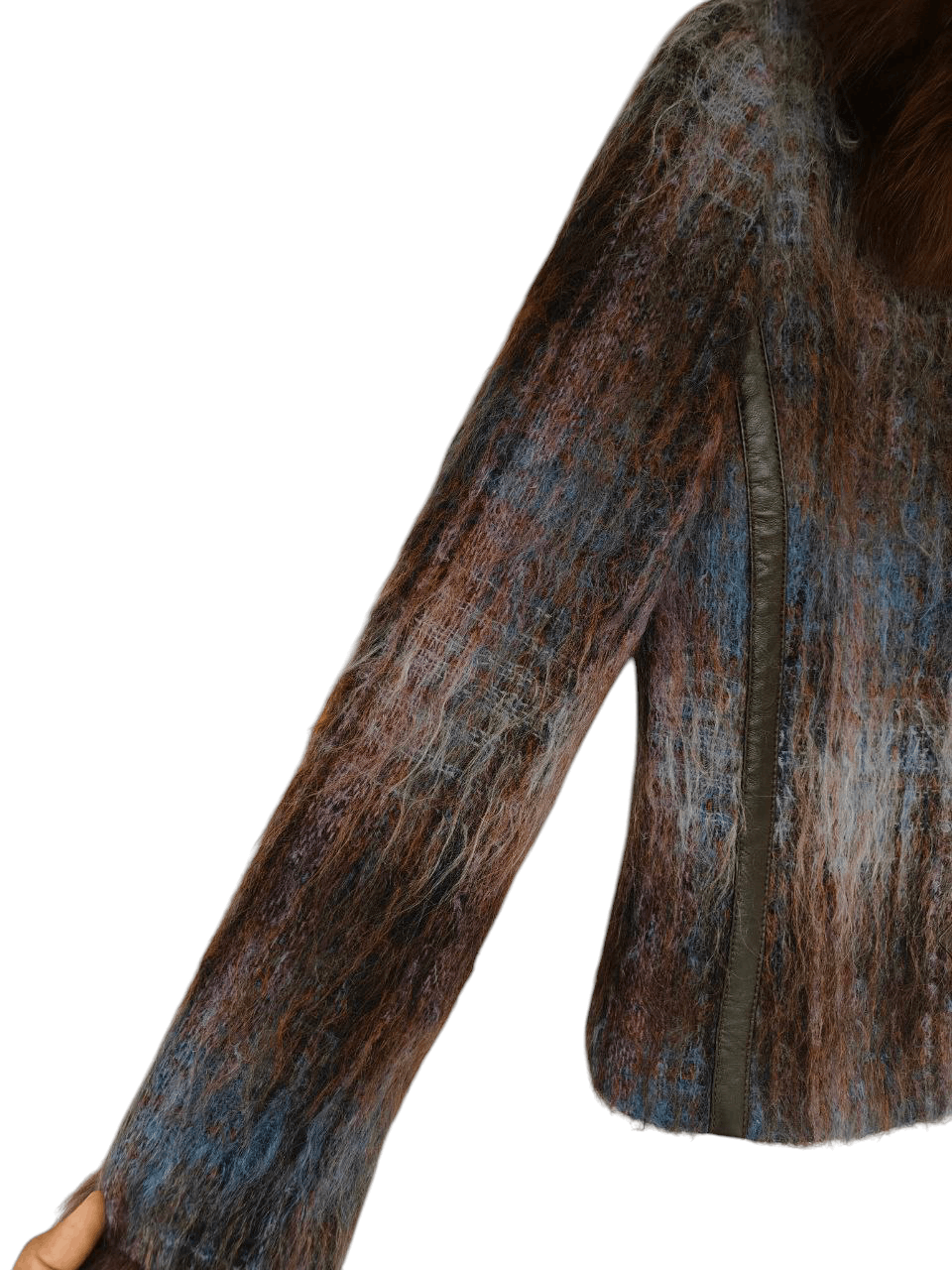 Japanese Brand Japanese Flair By Joc Mohair Fur Jacket Size S / US 4 / IT 40 - 8 Thumbnail