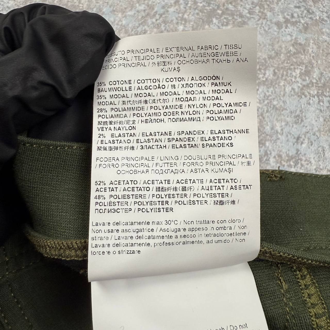 Versace Versace Olive Skinny Pants Size 31" - 7 Thumbnail