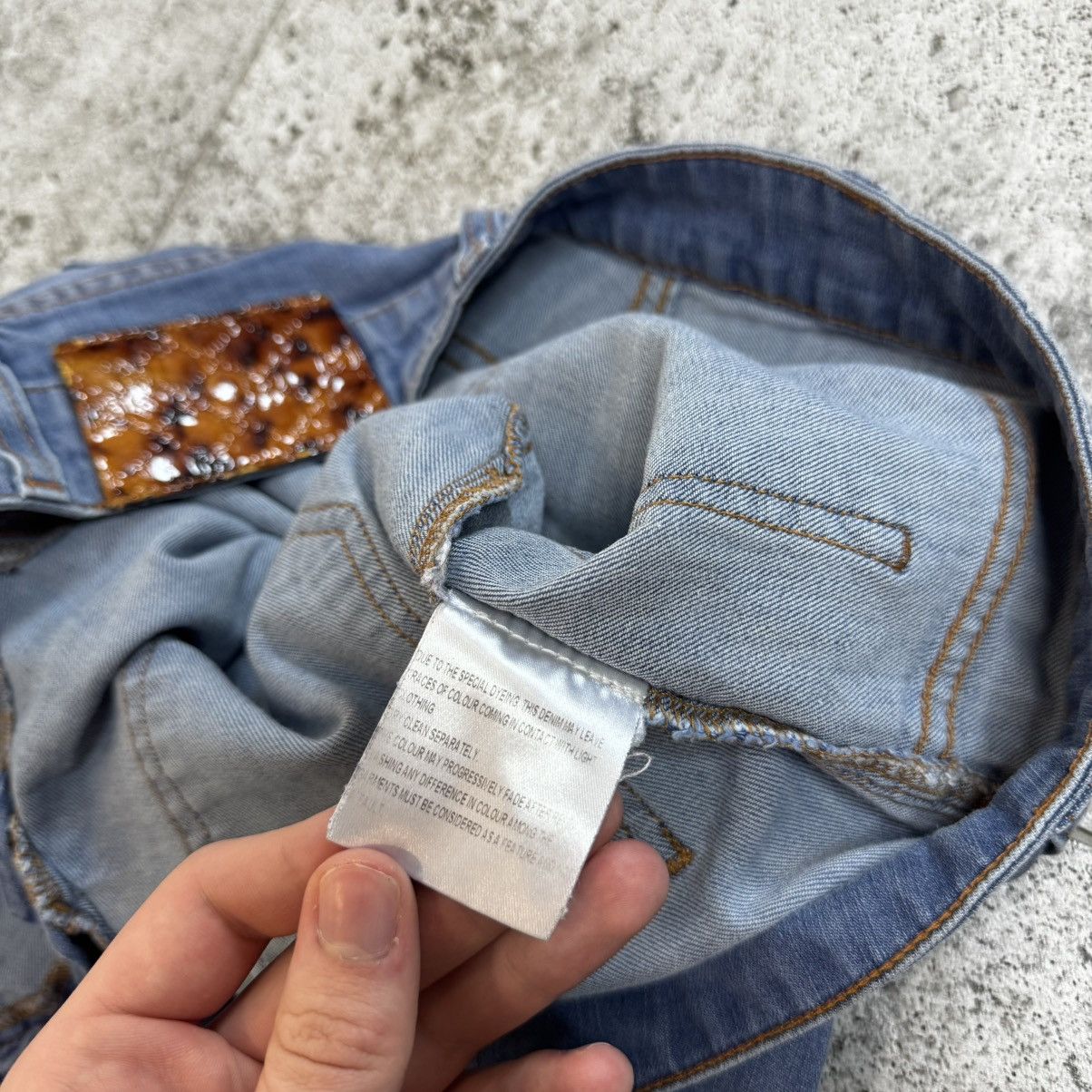 Gucci Gucci Tom Ford Bootcut Flared Leopard Logo Vintage Jeans Era Size US 30 / EU 46 - 13 Thumbnail