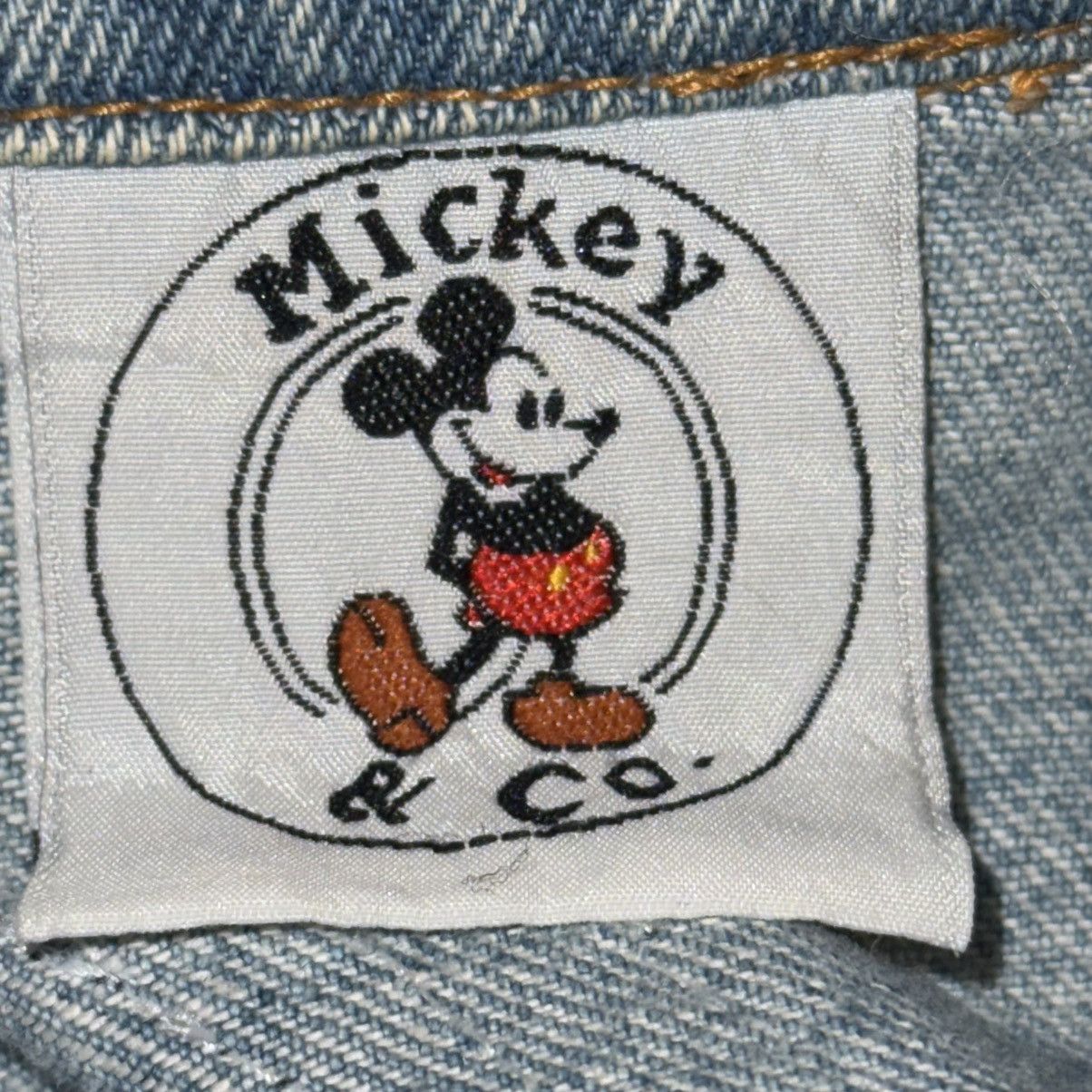 Disney Vintage Disney & Co. Mickey Mouse theme patched denim jacket Size S / US 4 / IT 40 - 8 Thumbnail