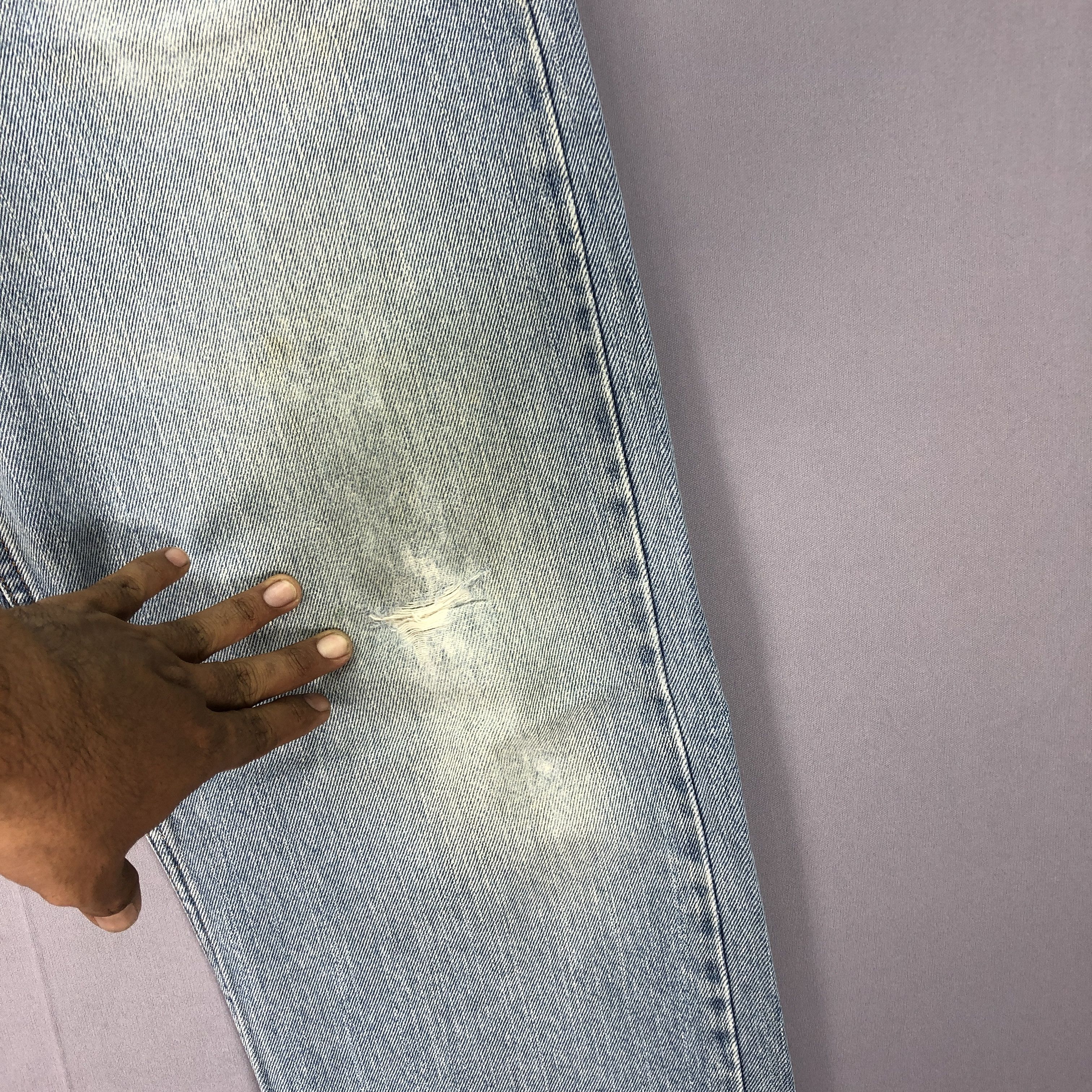 Levi's Vintage Y2K Levis 505 Sunfaded Jeans Levi's Light Wash Denim Size US 36 / EU 52 - 8 Thumbnail