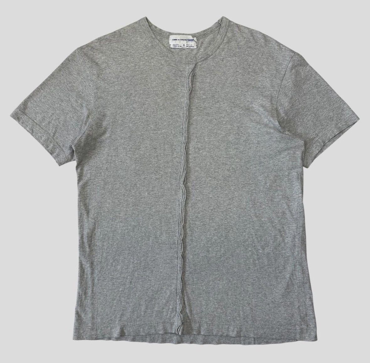 Comme des Garcons SHIRT CDG SHIRT 90's Layered Centre Seam T-shirt Size US M / EU 48-50 / 2 - 1 Thumbnail