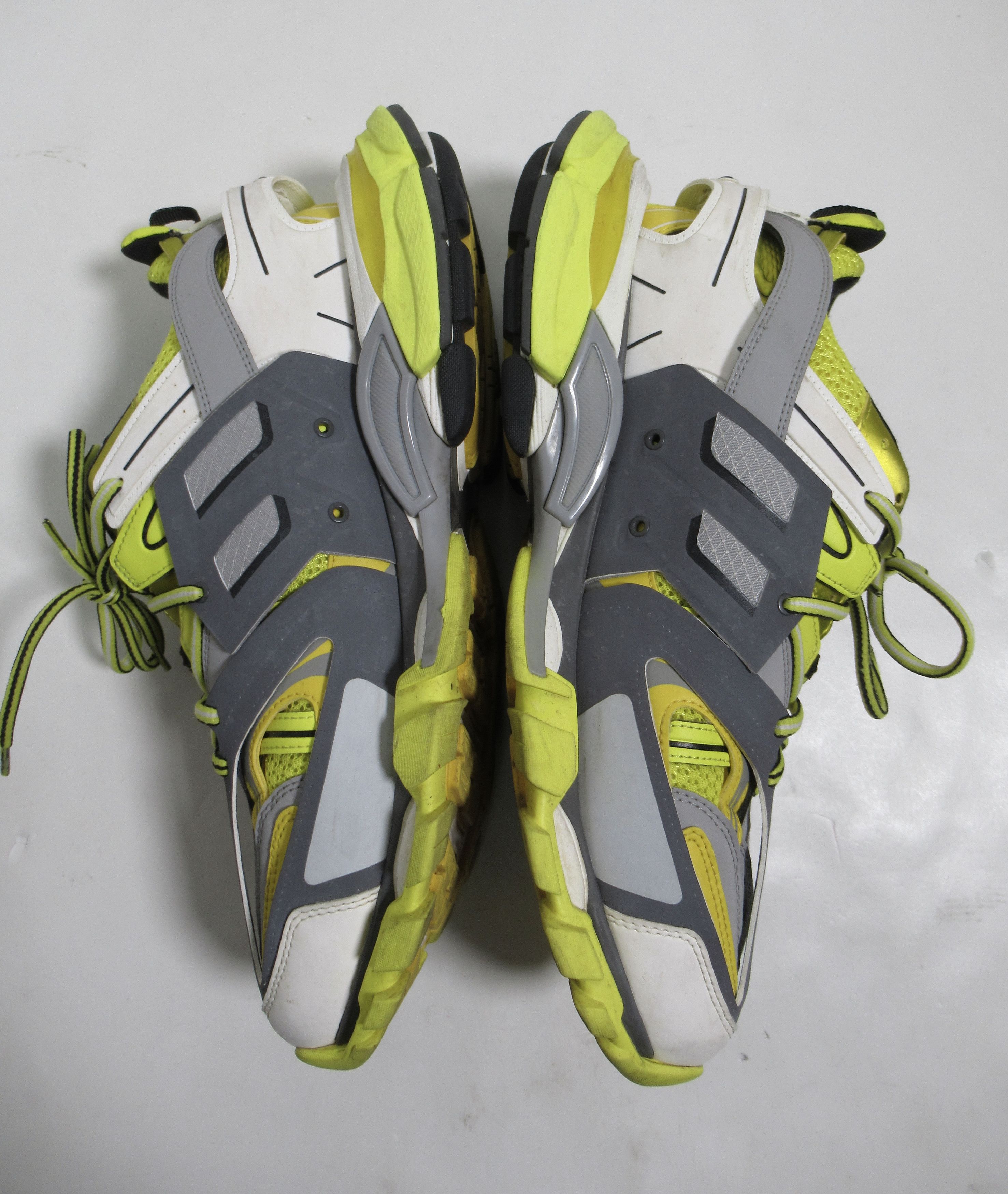 Balenciaga Balenciaga Men's Track Trainer "Yellow Grey" 542023 Size US 12 / EU 45 - 11 Thumbnail