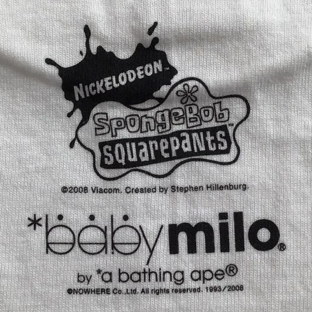 Bape × Nickelodeon BAPE × Spongebob Milo T-shirt a bathing ape NIGO Size US M / EU 48-50 / 2 - 4 Thumbnail