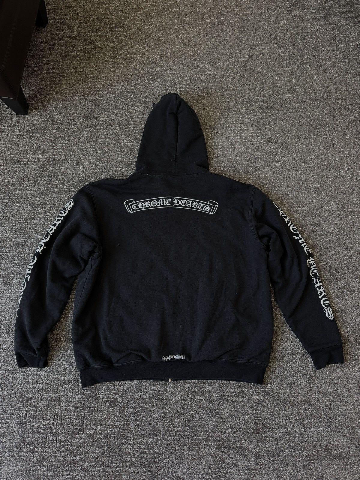 Chrome Hearts Chrome Hearts Thermal Lined Zip Up Hoodie Size US XL / EU 56 / 4 - 2 Thumbnail
