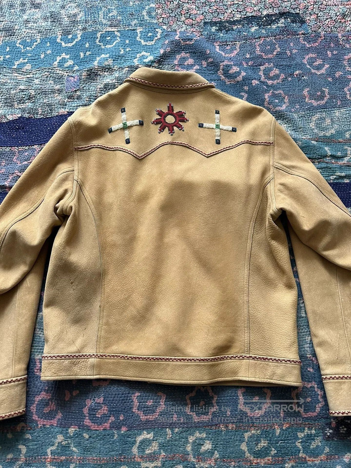 RRL Ralph Lauren rrl limited edition suede leather jacket. Size US L / EU 52-54 / 3 - 2 Thumbnail